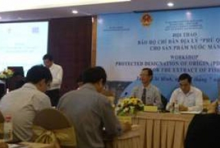Hội thảo Chỉ dẫn Địa lý cho các sản phẩm nước mắm Phú Quốc